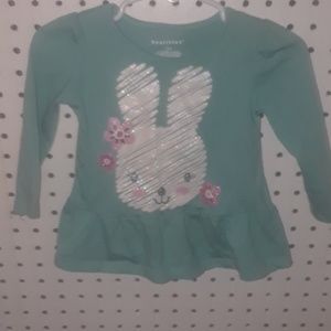 Long sleeve bunny shirt